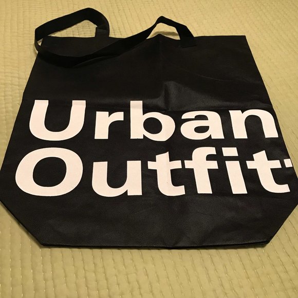 Urban Outfitters Handbags - NWOT URBAN OUTFITTERS Extra Large Tote Black/White